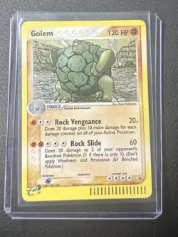 Pokemon TCG Golum 5/97 Expedition Base Set Holo Rare 2003 Vintage Wotc LP - Image 1