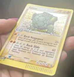 Pokemon TCG Golum 5/97 Expedition Base Set Holo Rare 2003 Vintage Wotc LP - Image 5