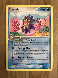 Pokemon TCG Starmie EX Deoxys 48/107 Regular Uncommon NM - Image 1