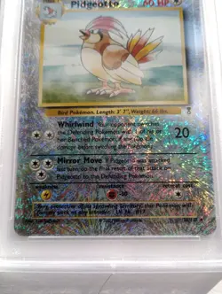 Pokemon 1x Pidgeotto - Legendary Collection Reverse Holo - #34 - PSA 6 - Image 3