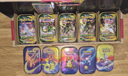 Pokemon Kanto Power Mini Tin 5 Pack Amazon - Evolving Skies and Fusion Strike - Image 2