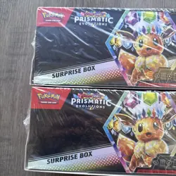 2 Pokemon Prismatic Evolutions Surprise Box And Booster Bundle Sealed SHIPS NOW - Image 3