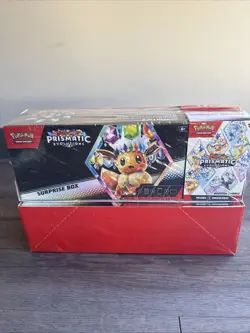 2 Pokemon Prismatic Evolutions Surprise Box And Booster Bundle Sealed SHIPS NOW - Image 4