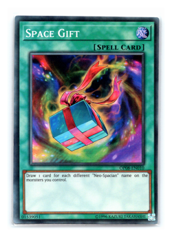Space Gift - OP08-EN010 - Super Rare - Yugioh - Image 1