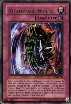 Nightmare Wheel - Ultra Rare PGD-106 - HP - YuGiOh - Image 1