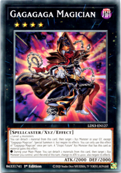 Gagagaga Magician - LDS3-EN127 - Common - 1st Edition - Yugioh - Image 1