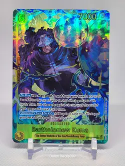 One Piece CCG Bartholomew Kuma Alternate Art Legacy of the Master OP12 - Image 1