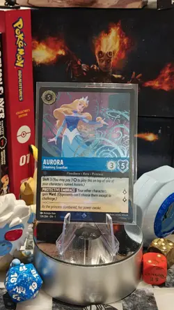 Disney Lorcana The First Chapter Aurora Dreaming Guardian Foil 139/204 - Image 2