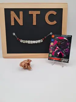 Bakugan Battle Brawlers Subterra Saurus 400g B1 Classic Rare W/ Card - Image 1