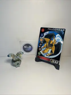 Bakugan Falconeer Gray Haos Open Core B1 300G W/Card RARE - Image 1
