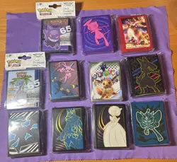 Pokemon TCG: ETB/UP Card Sleeves - Sealed Lot of 11 - Image 2