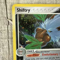2006 Shiftry Legend Maker 12/92 Holo Rare Pokemon Card HP Vintage Card - Image 3