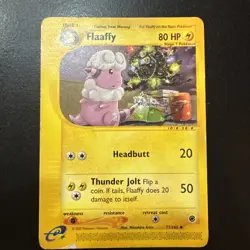 Pokemon TCG Flaaffy Expedition Card 77/165 Regular Uncommon - Image 1