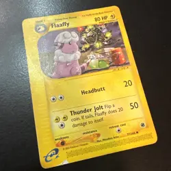 Pokemon TCG Flaaffy Expedition Card 77/165 Regular Uncommon - Image 2