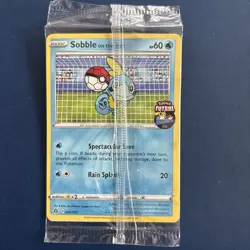 Pokemon TCG Sobble On the Ball Promo Card Futsal 005/005 NM Sealed - Image 1