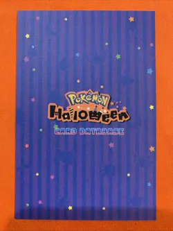 Pokemon 2025 Card Database Set Halloween Charizard Gengar Poncho Holo Peru - Image 2