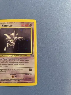 Haunter 6/62 1st Edition Holo Rare Fossil Pokemon Card - Lightly Played - Image 5