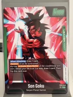 Son Goku FB05-049 Alt Art Leader - Dragon Ball Super Card Game FUSION WORLD - Image 2