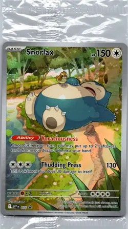 Snorlax - SVP 051-Black Star Promo SEALED - Pokemon Card TCG Mint - Image 1