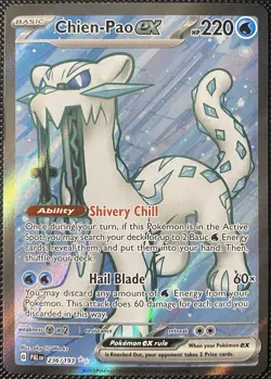 Chien-Pao ex 236/193 Sv02: Paldea Evolved Holo - Pokemon Card - Image 1