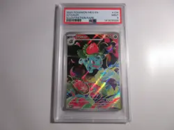 PSA 9 Ivysaur Illustration Rare Mega Evolution Pokemon Card - Image 1