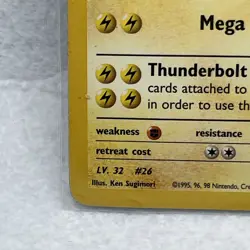 DMG Lt. Surge's Raichu 28/132 Rare Gym Heroes Pokemon Card LP Condition - Image 5