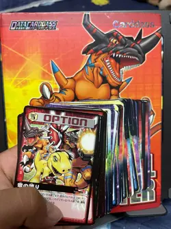 118 x Pokemon Cards Card Holder 2006 Bandai Japan Binder & Digimon Cards Lot - Image 1