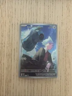 Pokemon TCG Steven's Beldum 207 Black Star Promo Card Fresh NM Condition - Image 1