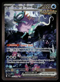 Pokemon Cards Walking Wake ex 205/162 Temporal Forces NM - Image 1