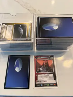 Star Trek Customizable Card Game (CCG) Large Lot – Decipher TNG – Very Good - Image 1