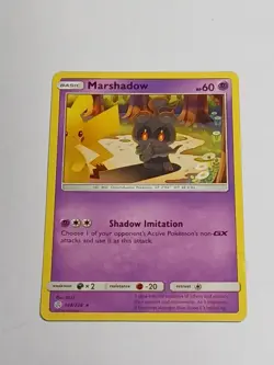 Marshadow 103/236 Cosmic Eclipse Non-Holo Rare Pokemon Card NM - Image 1