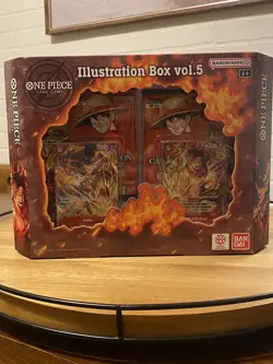 Bandai One Piece Card Game Illustration Box vol. 5, Brand New, Factory Sealed - Image 1