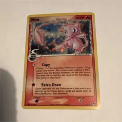 Pokemon Mew Delta Species Rare POP Series 5 Holo 003/017 2007 Card - Image 1