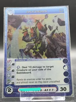 Chaotic Card : Akkrean Beyond The Doors First Edition Rare creature - Image 1