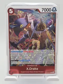 X. Drake OP14-016 R Character Card - ONE PIECE CCG The Azure Sea's Seven - Image 1