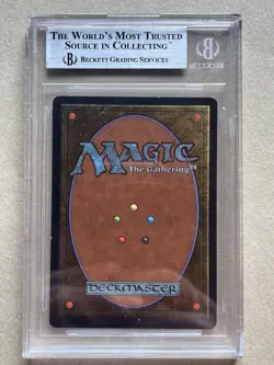 Mox Jet Unlimited BGS 8.5 Magic The Gathering | MTG - Image 2