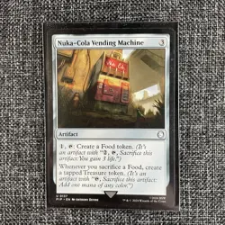 MTG Nuka-Cola Vending Machine Magic Fallout MTG ⭐VLP Or Near Mint - Image 1