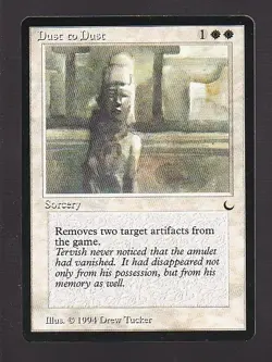 MTG The Dark Dust to Dust - Image 1