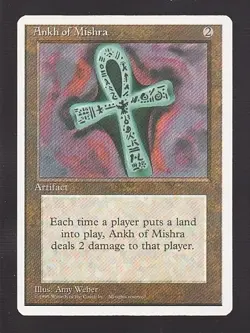 MTG 4th Edition Ankh of Mishra - Image 1