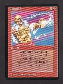 MTG Legends Backdraft - Image 1