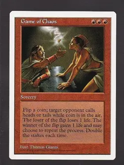 MTG 5th Edition Game of Chaos - Image 1