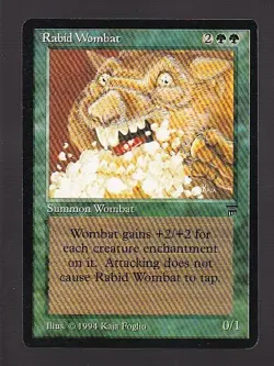 MTG Legends Rabid Wombat - Image 1