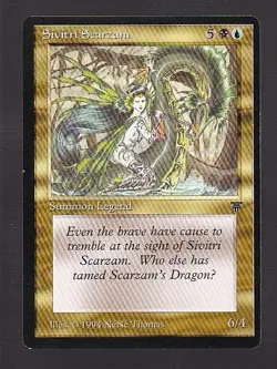 MTG Legends Sivitri Scarzam - Image 1