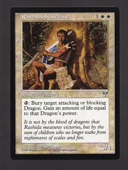 MTG Mirage Rashida Scalebane - Image 1