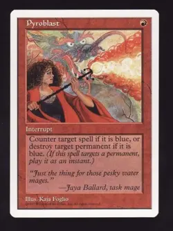 MTG 5th Edition Pyroblast - Image 1