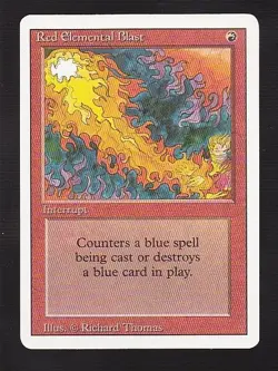 MTG Revised Red Elemental Blast - Image 1