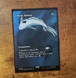 Magic: The Gathering Mystic Remora Blue Enchantment TLE 0016 - Image 1