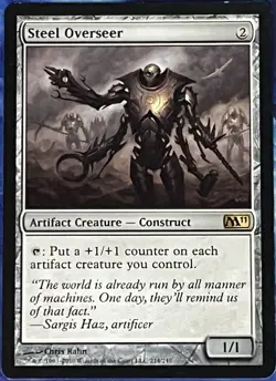 Steel Overseer - Core Set 2011 M11 - MTG Magic - LP - Rare - Image 1