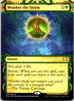 Weather the Storm (Foil Etched) Strixhaven: Mystical Archives,58 NM - Image 1
