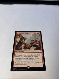 Gratuitous Violence Commander: Bloomburrow Regular - Image 1